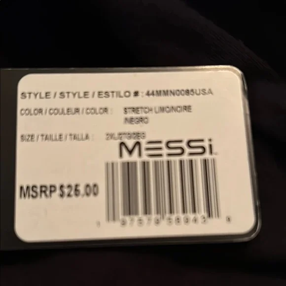 Black and Pink Messi Graphic T-Shirt - Picture 4 of 7